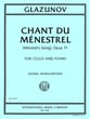 Chant du Menestral, Op. 71 Cello and Piano cover